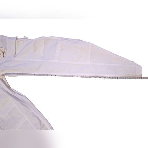 LoveGEN straight leg cargo pants off white NWT size 11 - Picture 16 of 16